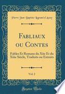 Fabliaux ou Contes, Vol. 2