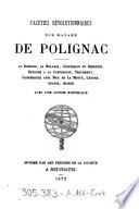 Faceties revolutionnaires sur Madame de Polignac