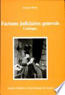 Factums Judiciaires Genevois