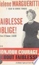 Faiblesse oblige ! (2)