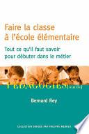 Faire la classe à l'école élémentaire