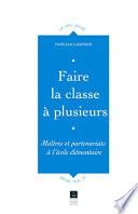 Faire la classe à plusieurs