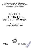 Fait technique en agronomie