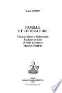 Famille et littérature