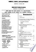 Famille, santé développement