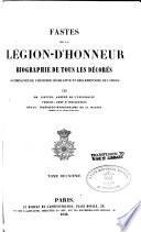 Fastes de la Légion-d'honneur