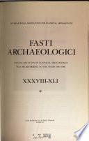 Fasti Archaeologici