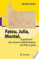 Fatou, Julia, Montel,