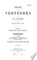 Faune des Vertébrés de la Suisse