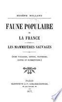 Faune populaire de la France ...
