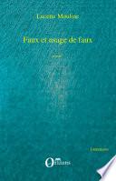 FAUX ET USAGE DE FAUX