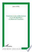 Féminismes et néo-malthusianismes sous la IIIe République : La liberté de la maternité