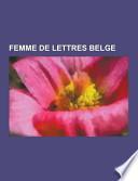 Femme de Lettres Belge