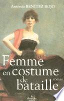 Femme en costume de bataille