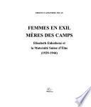 Femmes en exil, mères des camps