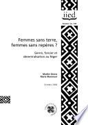 Femmes sans terre, femmes sans repères ?