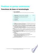 Fenêtres et portes extérieures