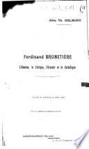 Ferdinand Brunetière