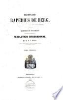 Ferdinand Rapédius de Berg, conseiller au conseil privé de Sa Majesté Impériale et Royale Apostolique