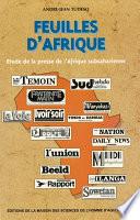 Feuilles d’Afrique
