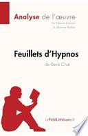 Feuillets d'Hypnos de René Char