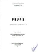 Feurs. Archéologie en milieu urbain