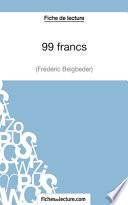 Fiche de lecture : 99 francs de Frédéric Beigbeder