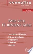 Fiche de lecture Pars vite et reviens tard de Fred Vargas (analyse littéraire de référence et résumé complet)