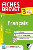 Fiches brevet Français 3e Brevet 2022