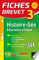 Fiches Brevet Histoire-Géographie Éducation civique 3e