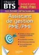 Fiches BTS Assistante de gestion PME/PMI