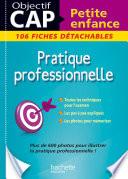 Fiches CAP Petite Enfance Pratique professionnelle