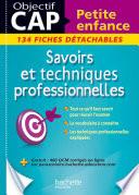 Fiches CAP Petite enfance Savoirs et techniques professionnelles