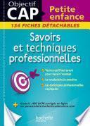 Fiches CAP Petite enfance Savoirs et techniques professionnelles