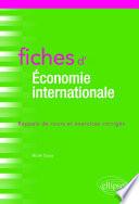 Fiches d'économie internationale