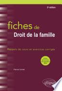 Fiches de Droit de la famille - 5e édition