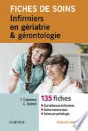 Fiches de soins infirmiers en gériatrie et gérontologie