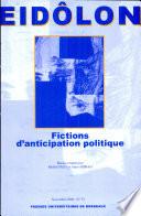 Fictions d'anticipation politique