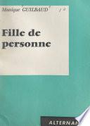 Fille de personne