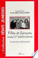 Filles et garçons jusqu'à l'adolescence