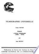 Filmographie universelle