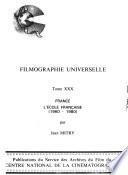 Filmographie universelle