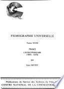 Filmographie universelle