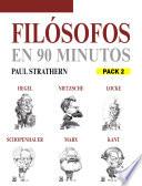 Livre Filósofos en 90 minutos (Pack 2)