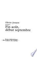 Fin août, début septembre