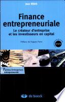 Finance entrepreneuriale