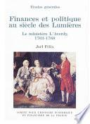 Finances et politique au siècle des Lumières