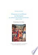 Finances et politique en Bretagne