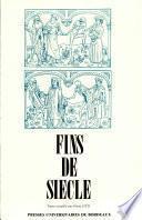 Fins de siècle