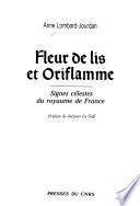 Fleur de lis et oriflamme